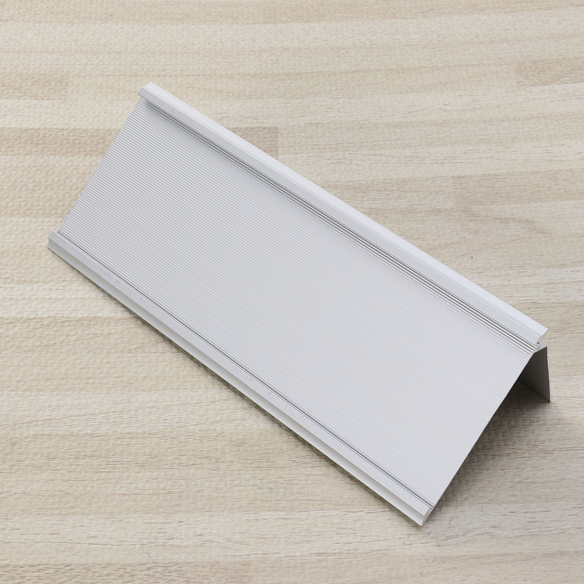 Desk Name Plate - Premium L-Şekilli Alüminyum Kartvizitlik, Masa Kullanımı