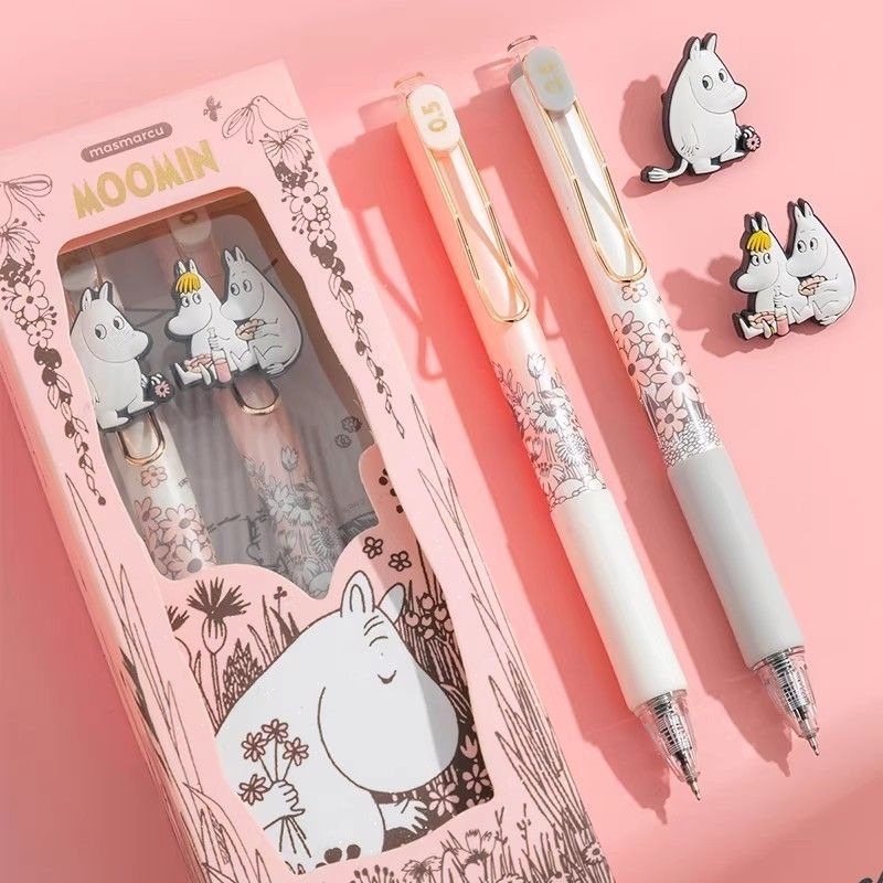 Stationery Supplier - Moomin Sevimli Geri Çekilebilir Jel Kalemler