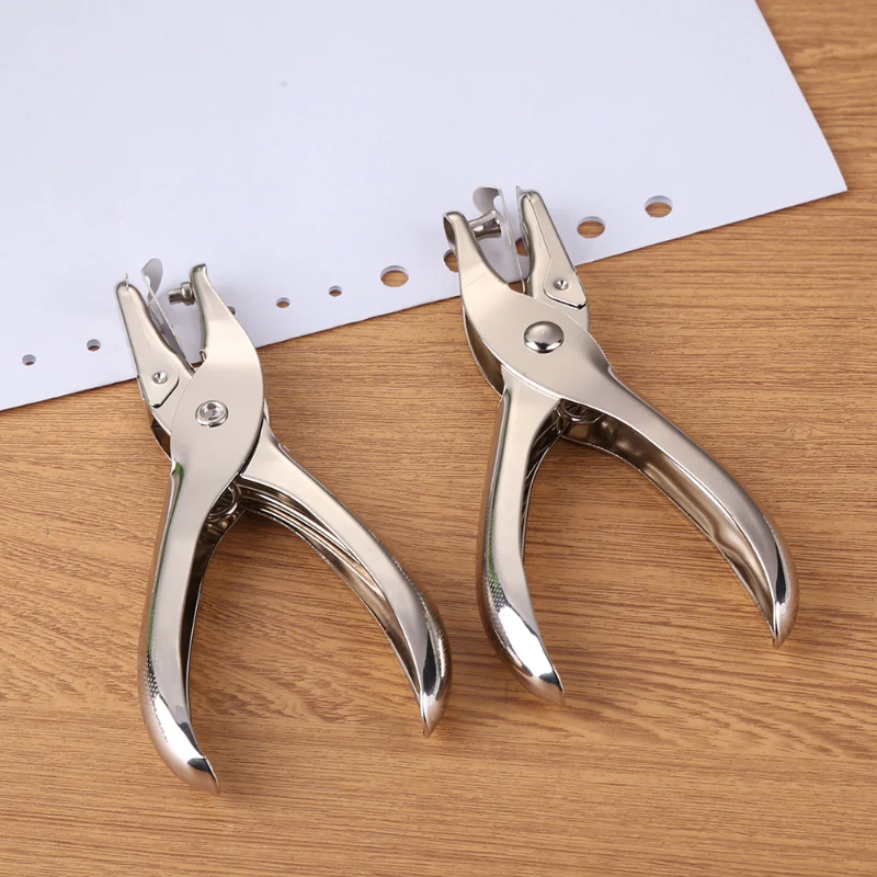 Paper Punch 3 Hole - 3/6mm Delik Zımba Taşınabilir Tek Delik