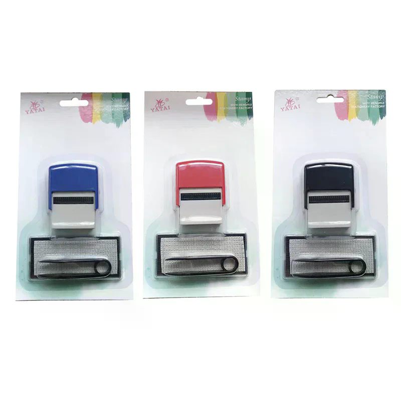 Self Inking Stamp - Kauçuk Damga Seti DIY Özel Kişiselleştirilmiş