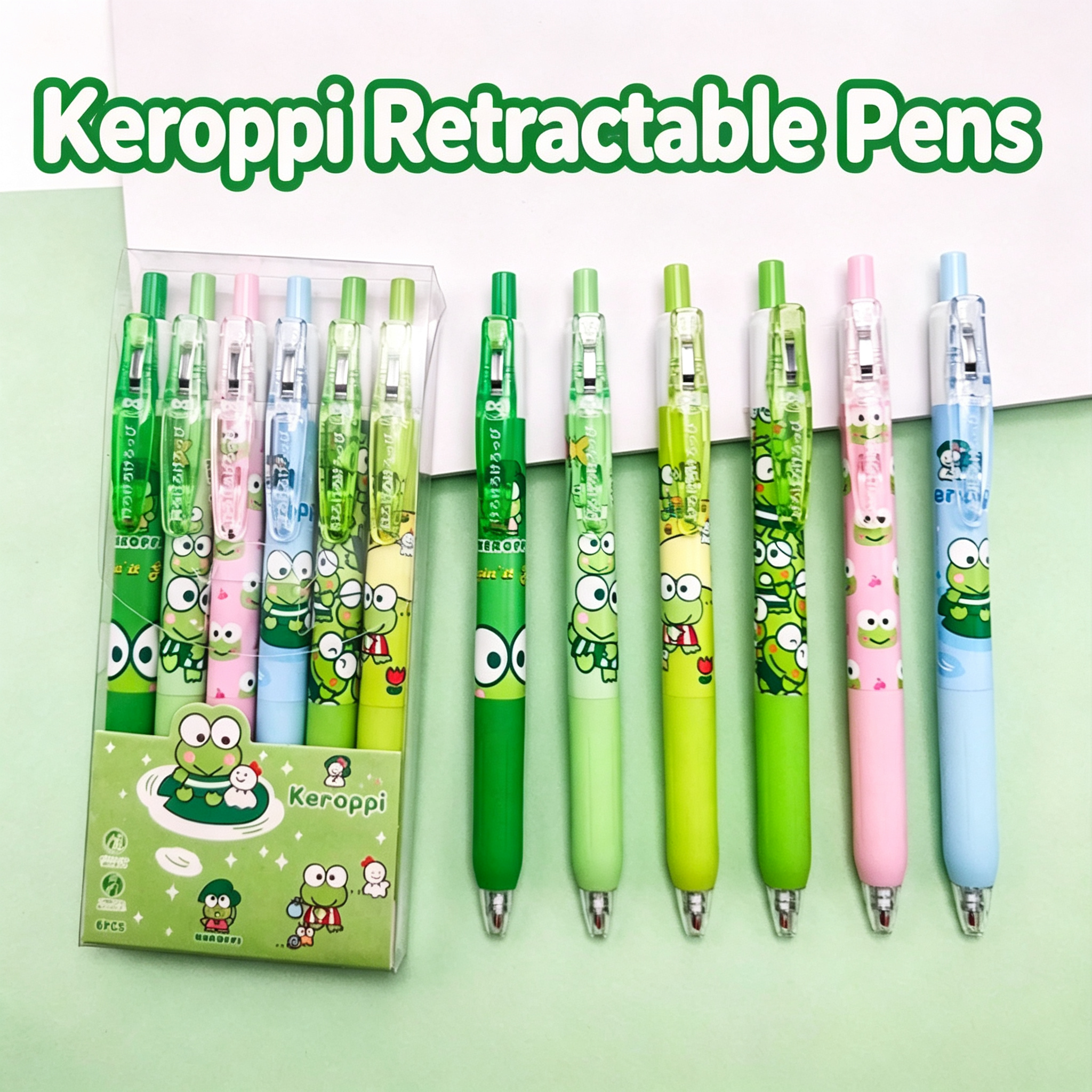 Fountain Pen Ink - Sevimli Keroppi Sınırlı Üretim Geri Çekilebilir