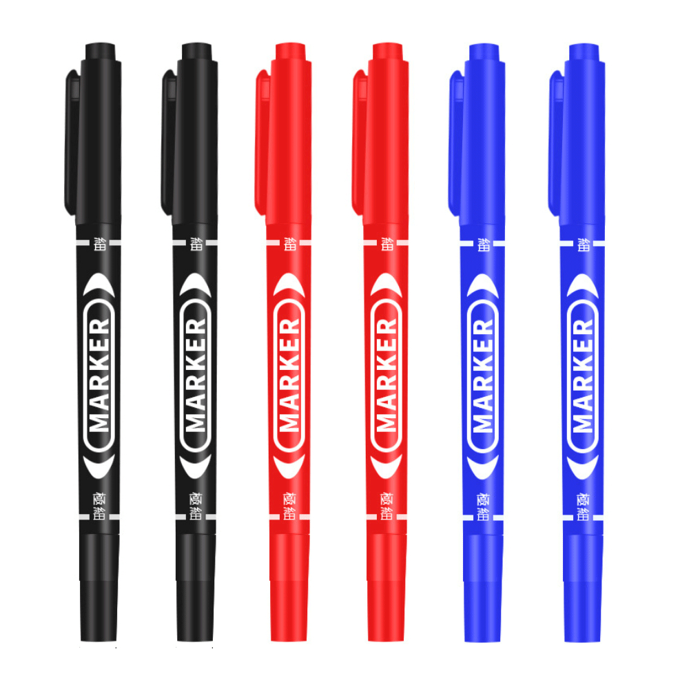 Fountain Pen Ink - 6 adet/takım toptan ikiz ucu kalıcı