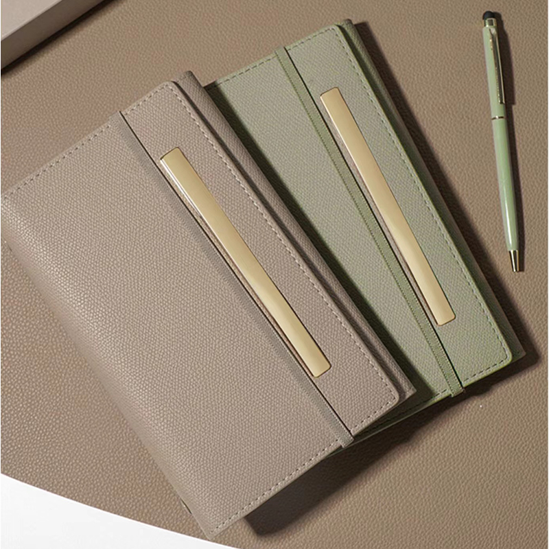 Journal Leather Hardcover - A6 Pu deri ciltli defter gevşek