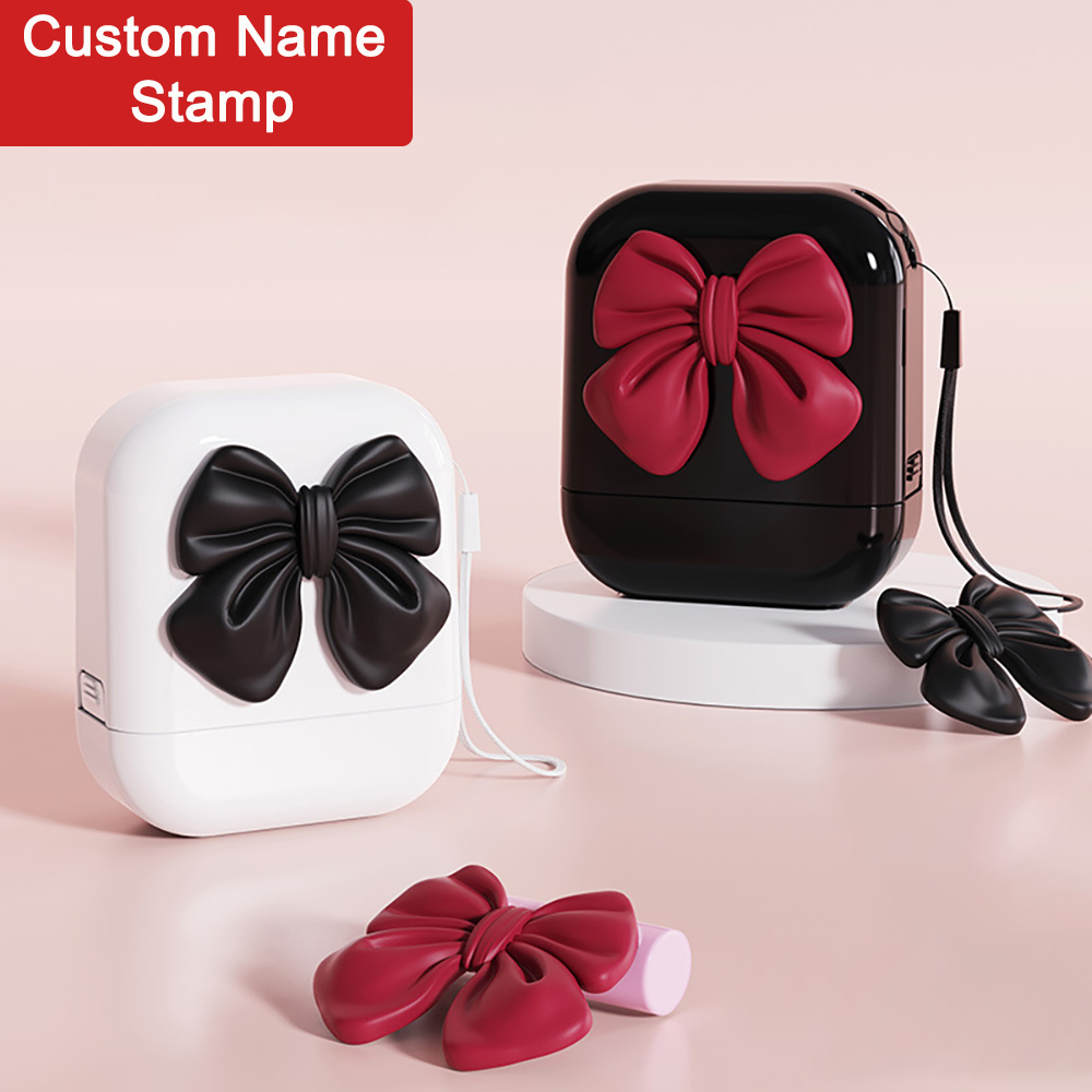 Self Inking Stamp - Kişiselleştirilmiş Özel Çocuk İsim Damgası Sevimli