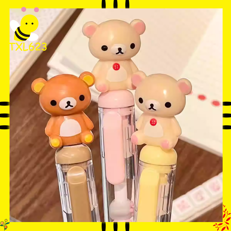Stationery Supplier - Rilakkuma Boncuklu Jel Kalem Karikatür 0.5mm