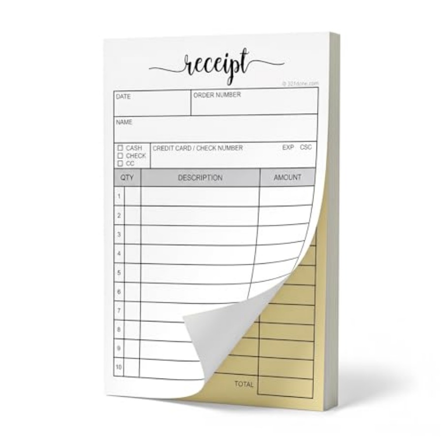 Carbon Copy Book - Küçük Butik İşletmeler İçin Karbon Kopyalı