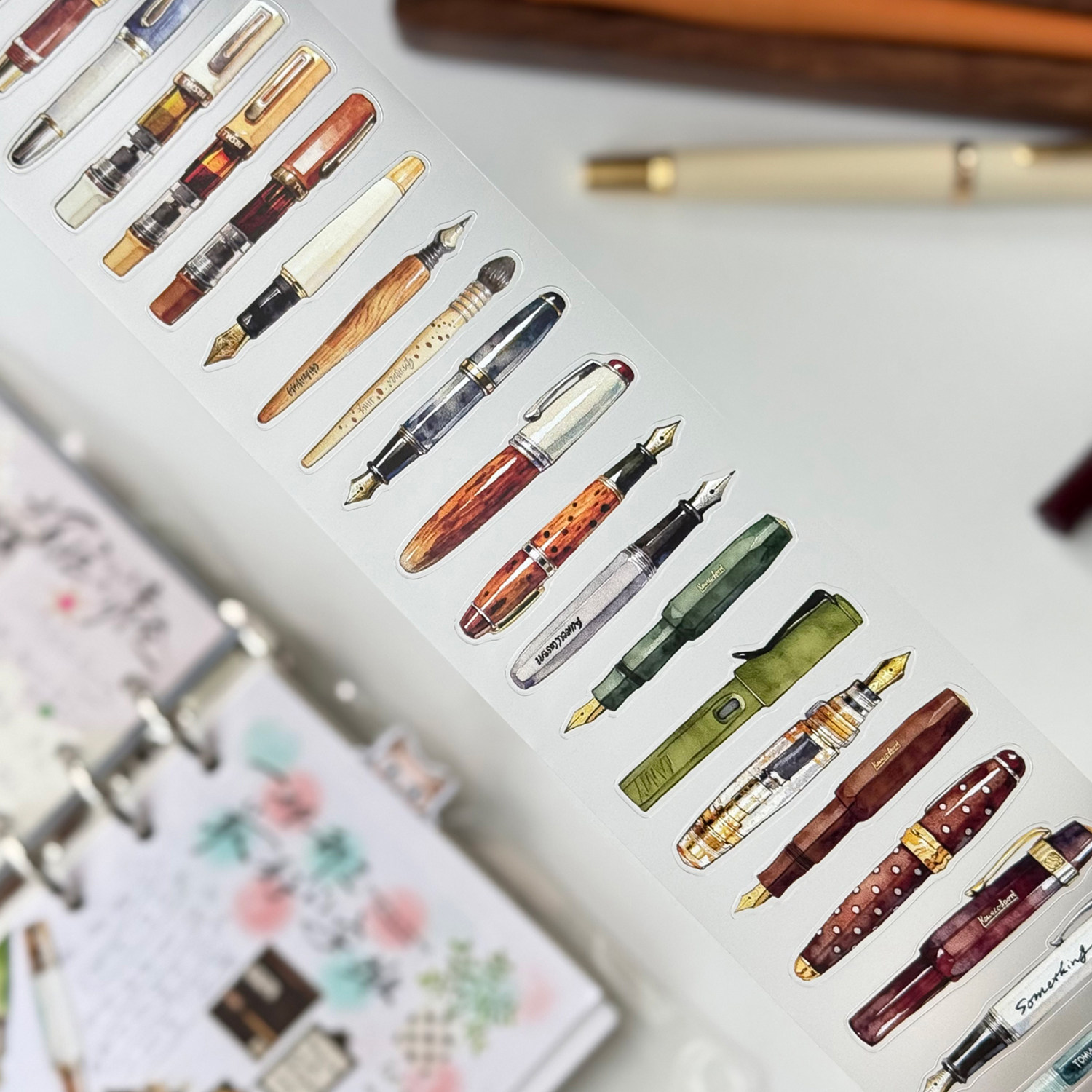 Washi Tape Set - DengDeng Studio Vintage Rüya Gibi Kalem