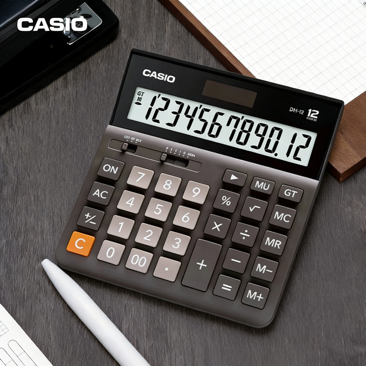 Office Stationery Supply Business - Casio MH-12 iş ofisi güneş enerjili