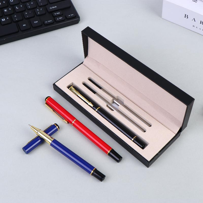 Office Stationery Supply Business - Hediye Kutusu Ambalajı Lüks Metal Tükenmez