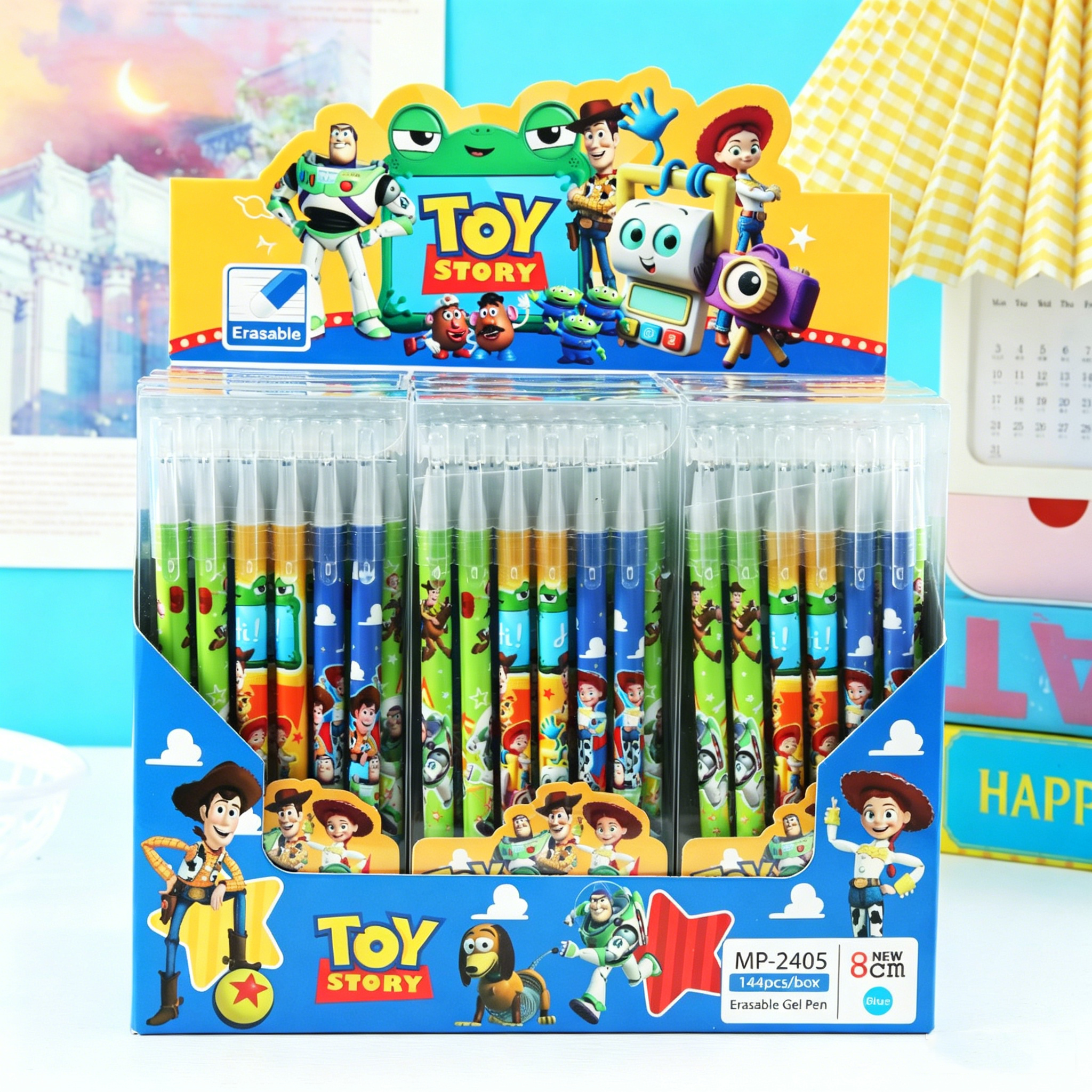 Gel Ink Pen Set - Yeni 6/24 adet Oyuncak Hikayesi Sihirli