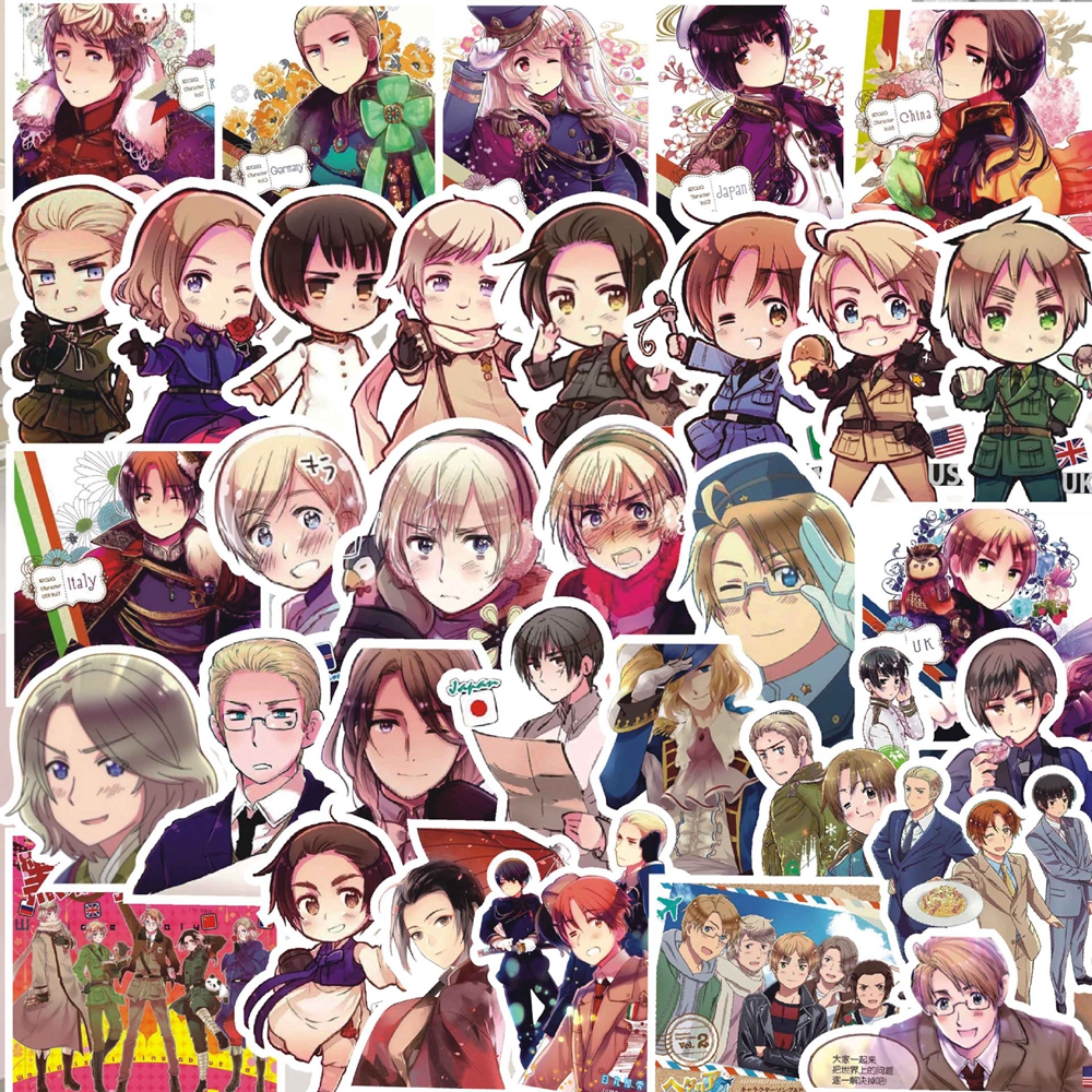 Cardstock Paper Pack - 1 paket Anime Etiket Eksen Güçleri