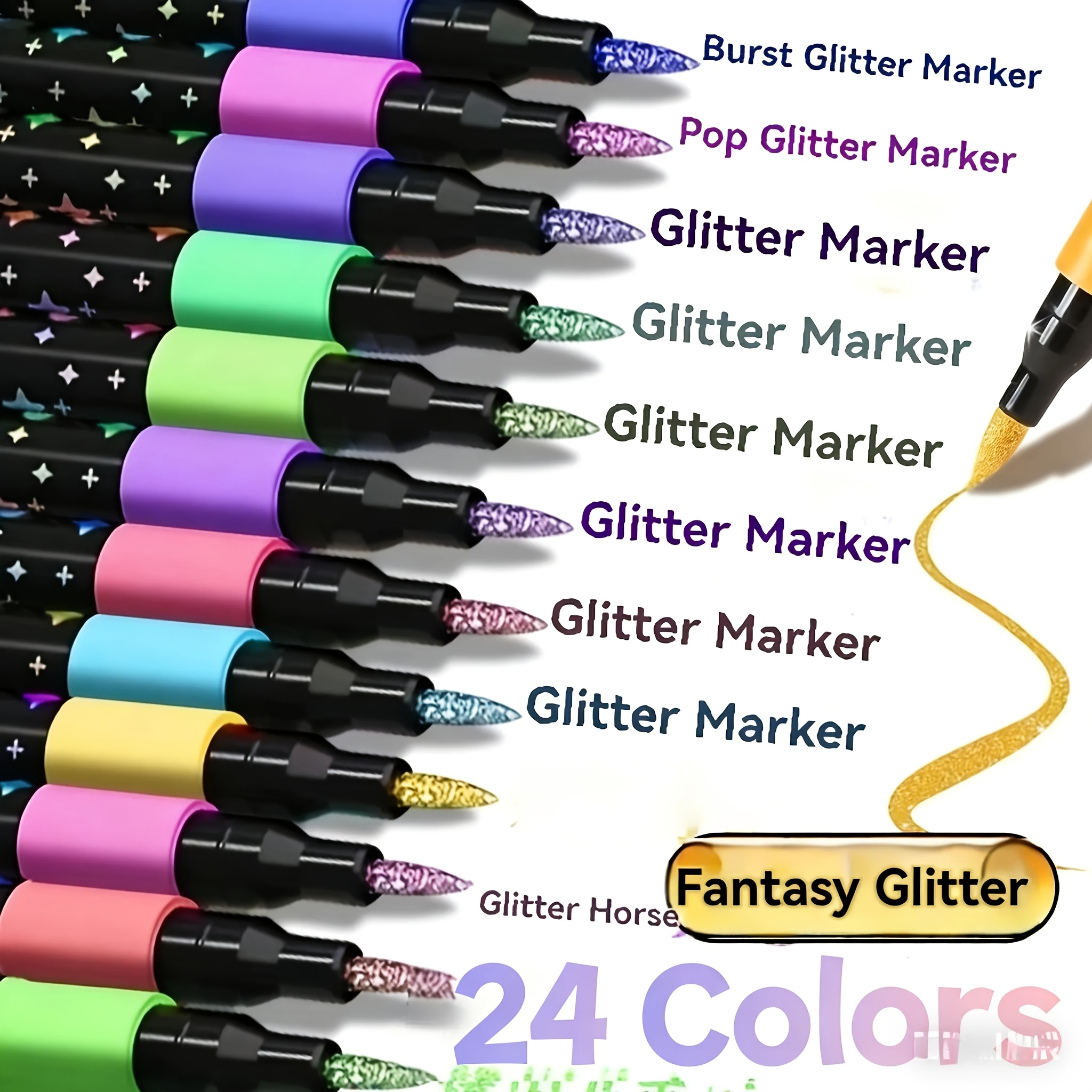 24/48 Renkli Çift Uçlu Simli K - Gel Ink Pen Set incelemesi ve fiyatı