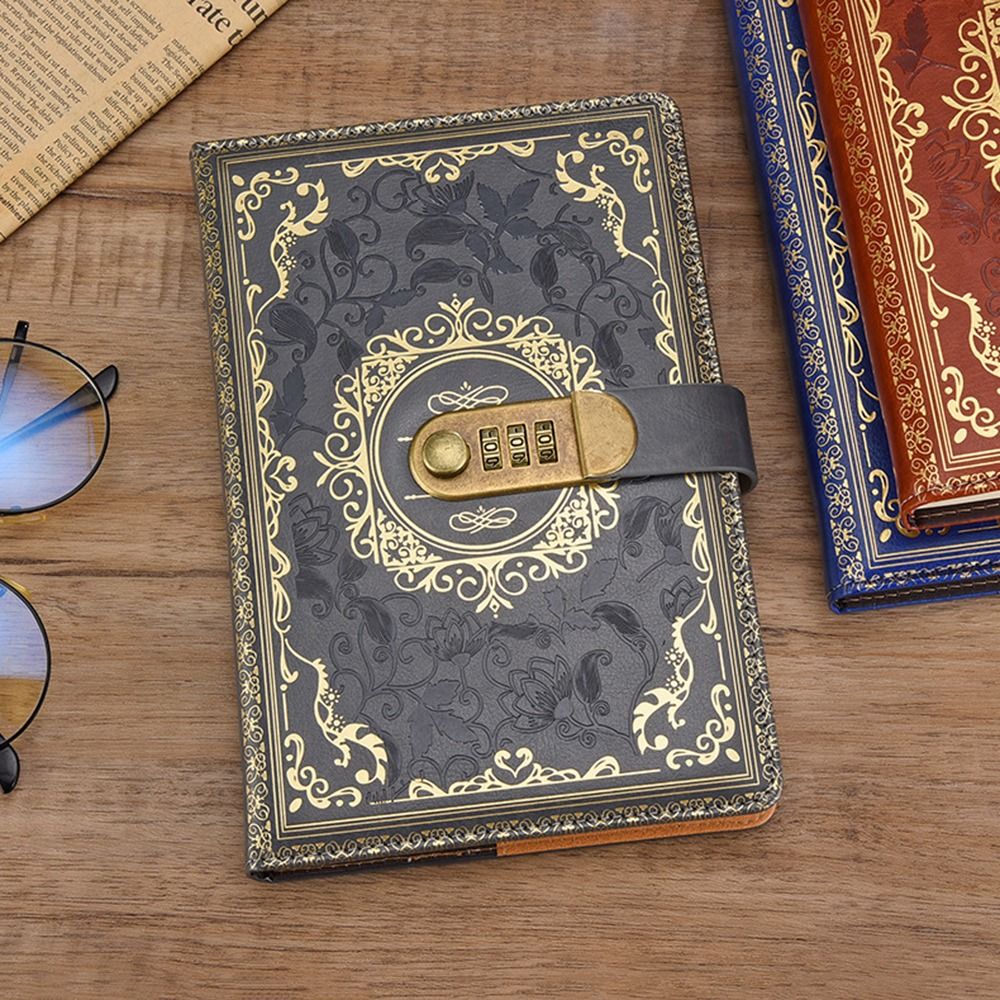 PU Deri A5 Günlük Defter Şifre - Journal Leather Hardcover incelemesi ve fiyatı