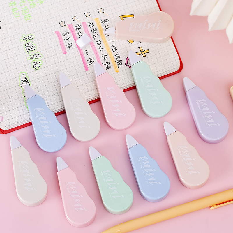 6 adet/takım sevimli makaron r - Correction Tape Roller incelemesi ve fiyatı