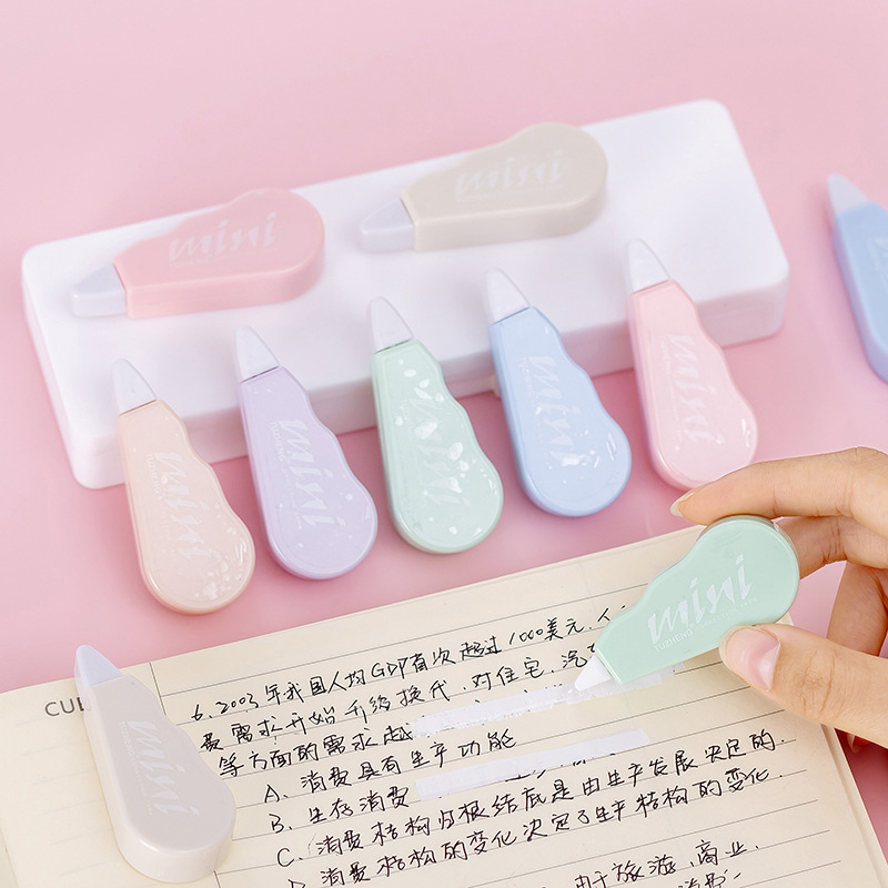6 adet/takım sevimli makaron r - Correction Tape Roller incelemesi ve fiyatı