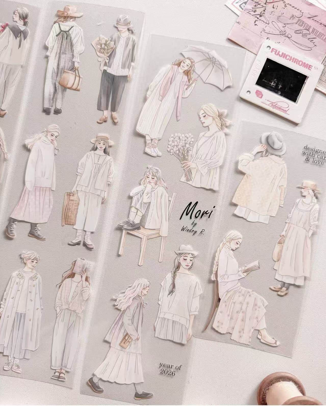 1 döngü Listenida X Windry Mon - Washi Tape Set incelemesi ve fiyatı