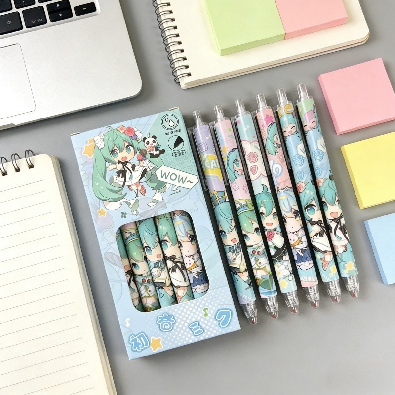 Hatsune Miku çabuk kuruyan jel - Gel Ink Pen Set incelemesi ve fiyatı