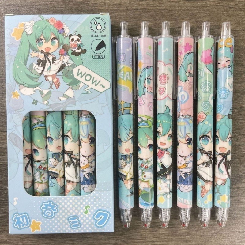 Hatsune Miku çabuk kuruyan jel - Gel Ink Pen Set incelemesi ve fiyatı