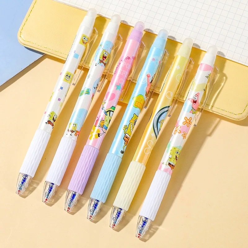 6 adet/takım SpongeBob Kawaii  - Gel Ink Pen Set incelemesi ve fiyatı