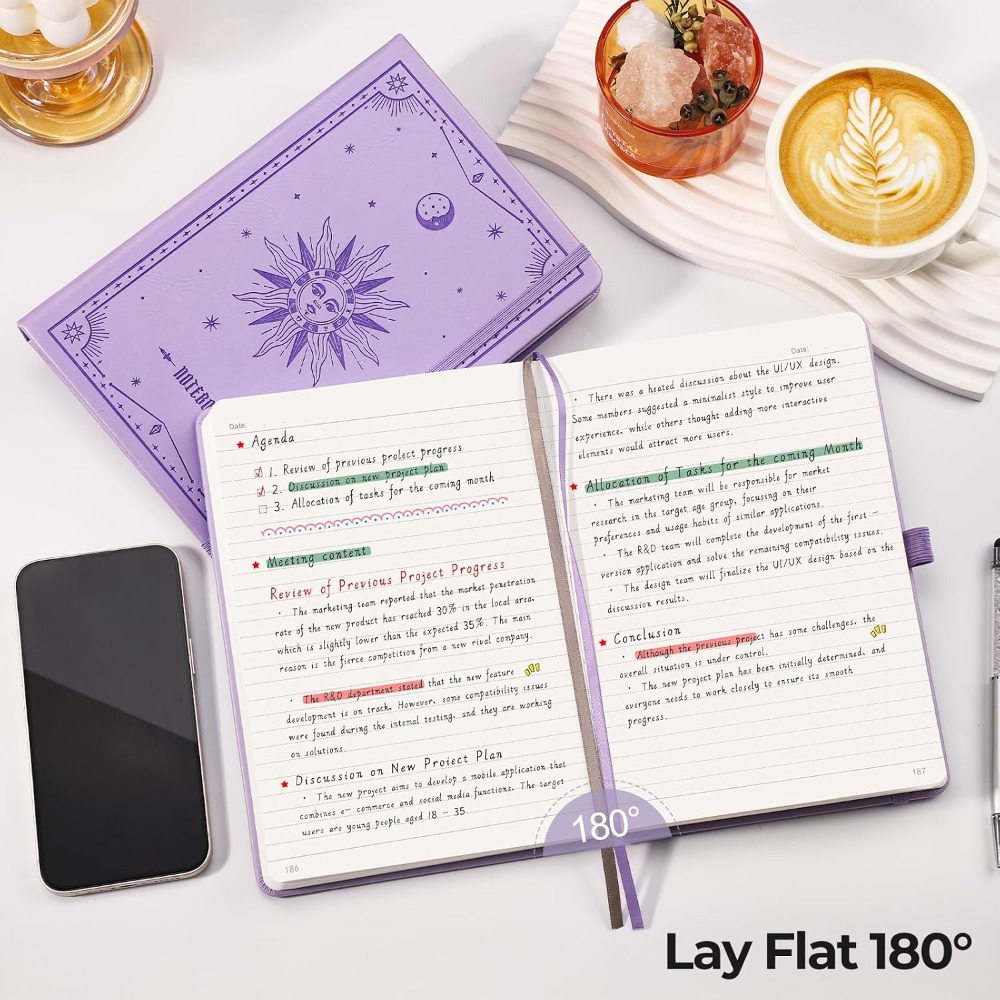 A5 Sert Kapaklı Çizgili Günlük - Journal Leather Hardcover incelemesi ve fiyatı