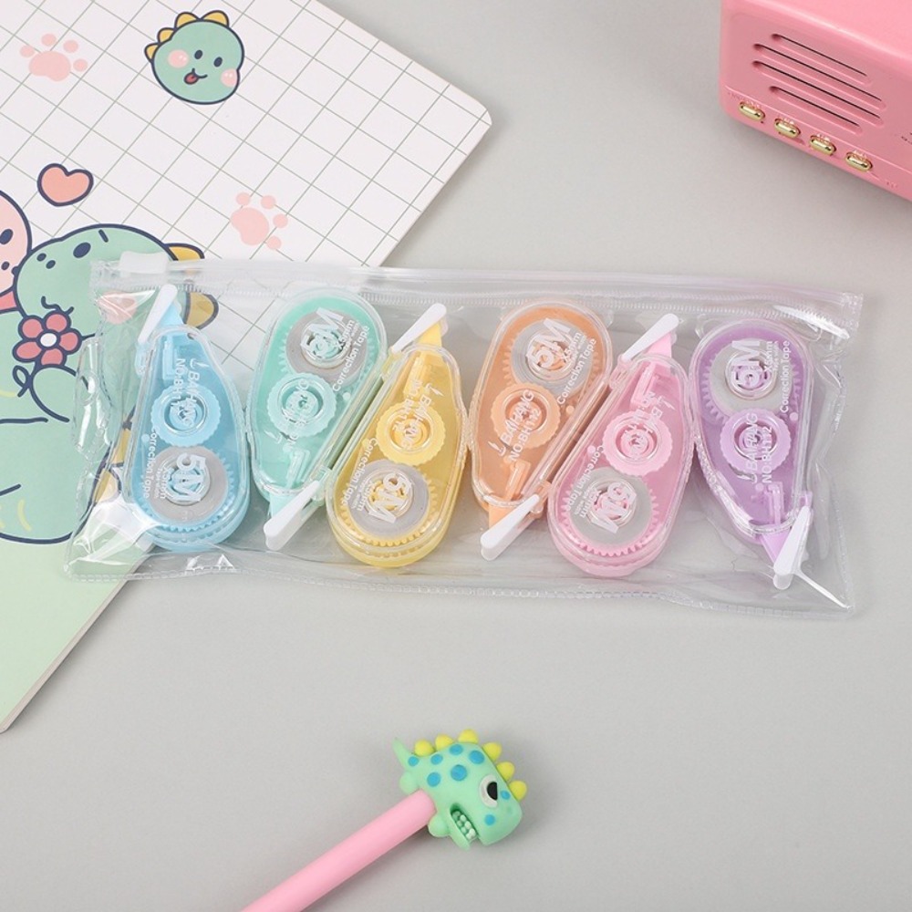 6 adet/takım Torbalı Macaron D - Correction Tape Roller incelemesi ve fiyatı