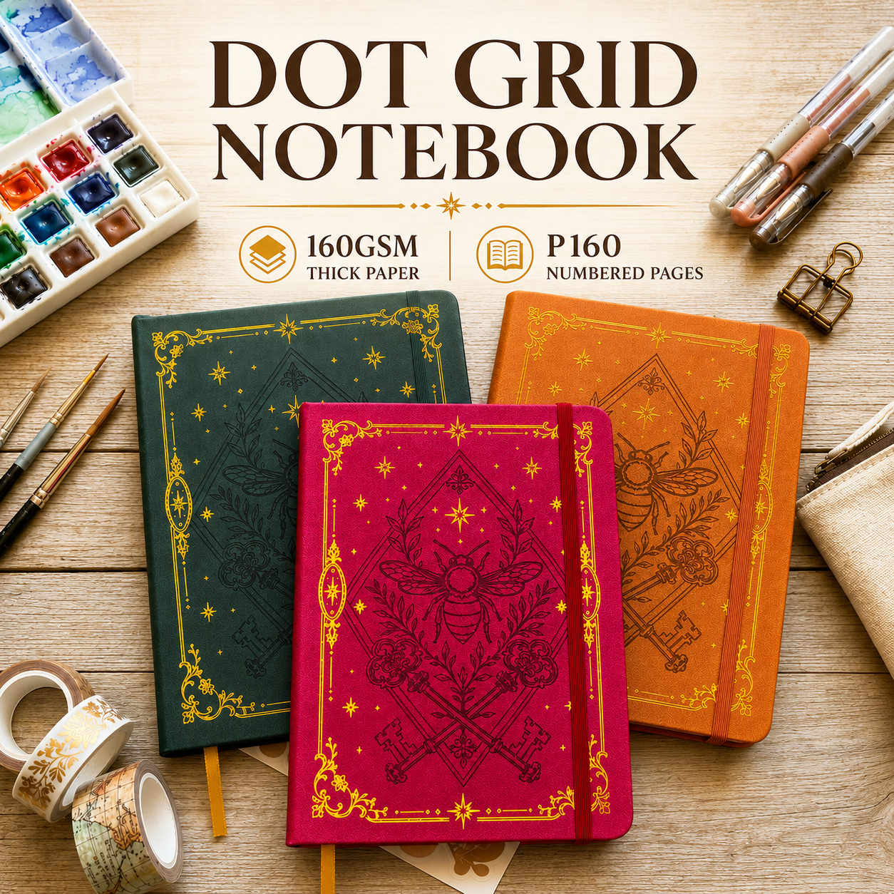 160GSM Kalın Kağıtlı, P160 Num - Journal Leather Hardcover incelemesi ve fiyatı