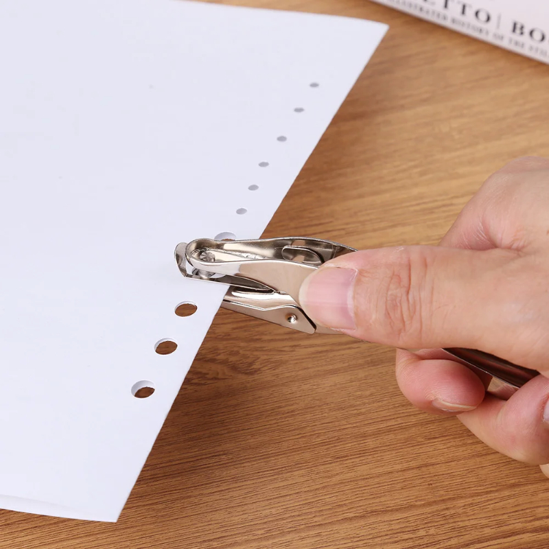 3/6mm Delik Zımba Taşınabilir  - Paper Punch 3 Hole incelemesi ve fiyatı