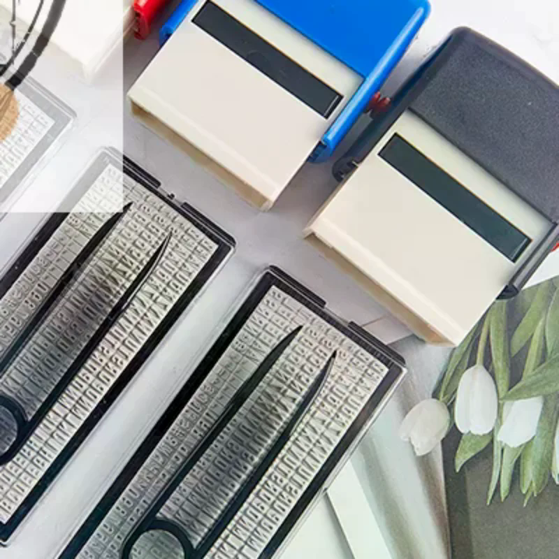 Kauçuk Damga Seti DIY Özel Kiş - Self Inking Stamp incelemesi ve fiyatı
