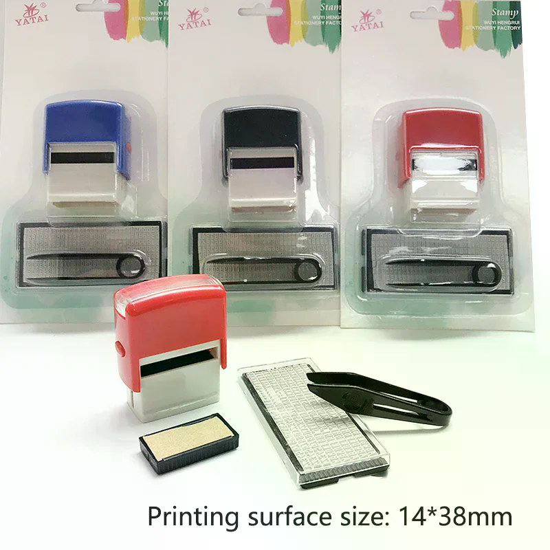 Kauçuk Damga Seti DIY Özel Kiş - Self Inking Stamp incelemesi ve fiyatı