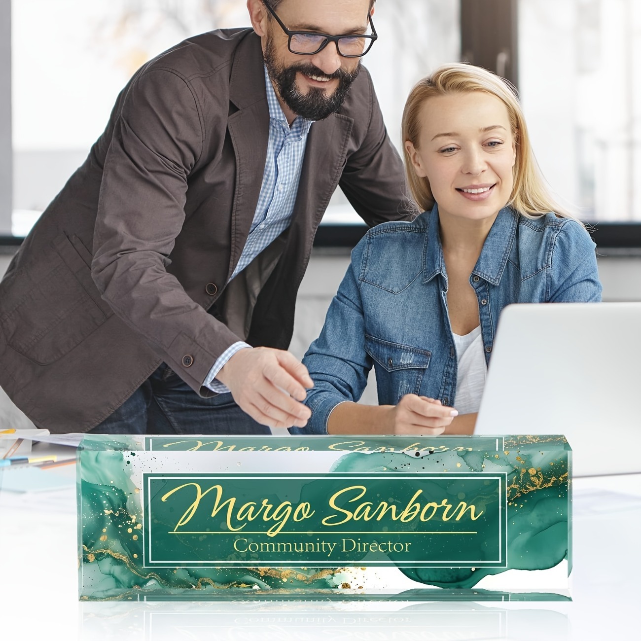 Özel Akrilik Masa İsimliği Day - Desk Name Plate incelemesi ve fiyatı