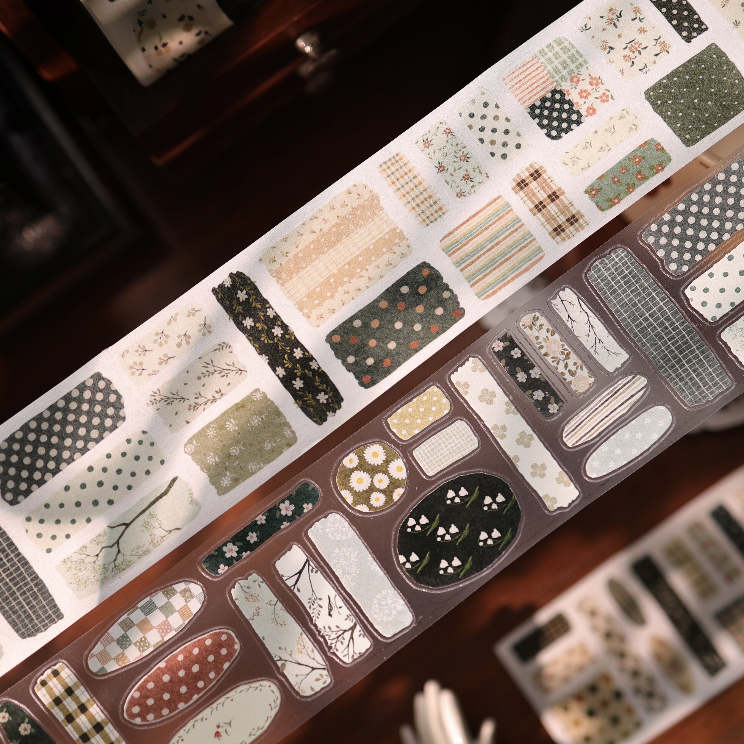YiEr Studio Vintage Çiçekli Pa - Washi Tape Set incelemesi ve fiyatı