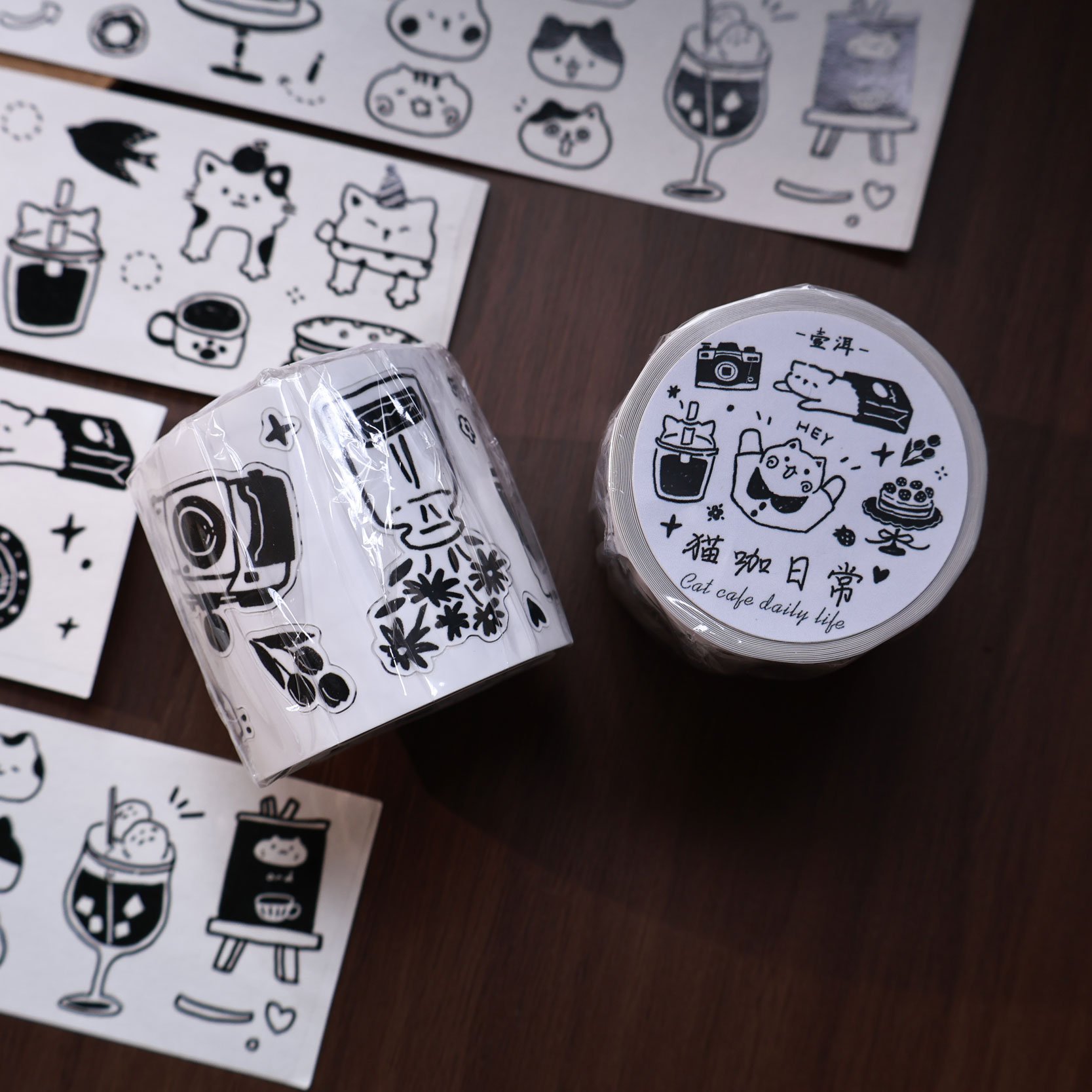 YiEr Stüdyo Vintage Günlük Ked - Washi Tape Set incelemesi ve fiyatı