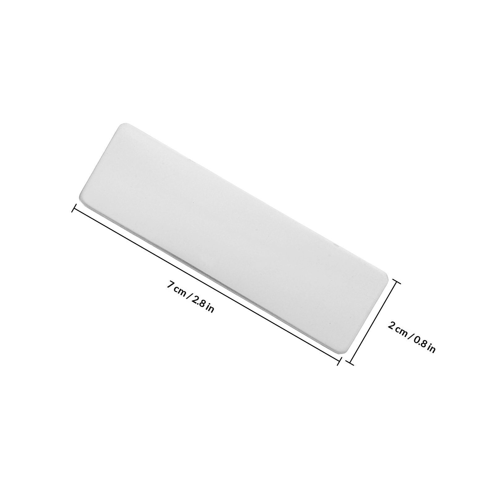10 Adet Paslanmaya Dayanıklı P - Desk Name Plate incelemesi ve fiyatı
