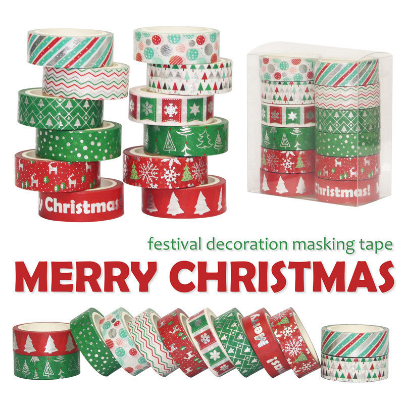 60 metre noel Washi bantlar se - Washi Tape Set incelemesi ve fiyatı