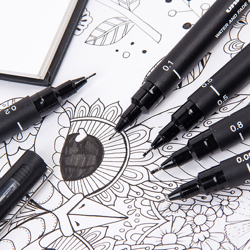 3/6/12 adet Uni Iğne Jel Kalem - Gel Ink Pen Set incelemesi ve fiyatı