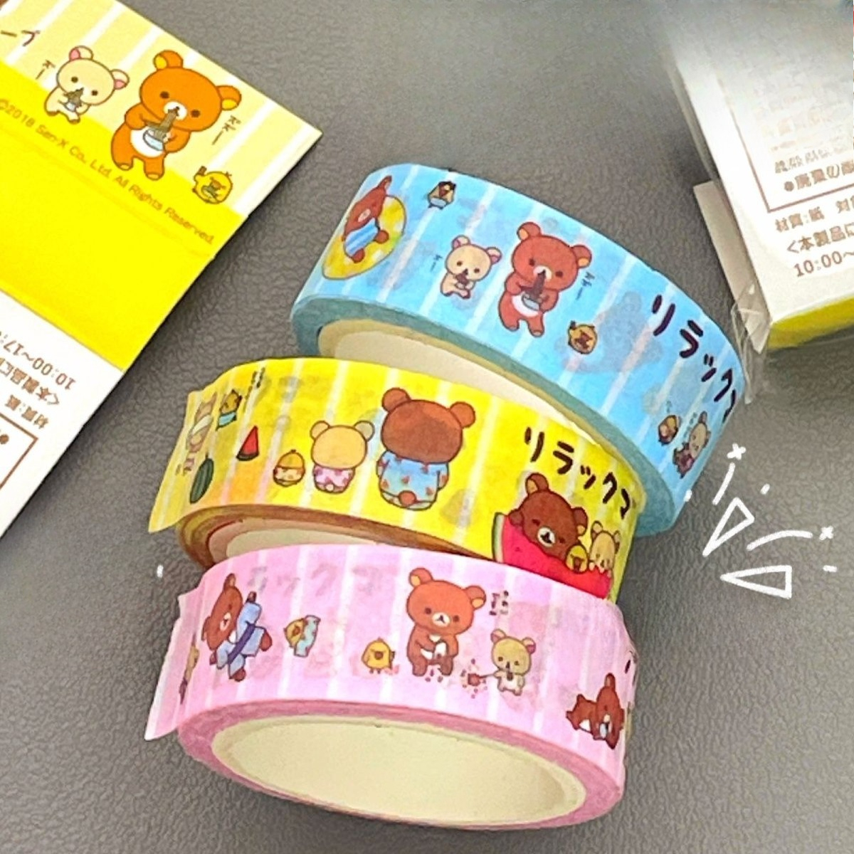 Rilakkuma Washi Bant Seti Sevi - Washi Tape Set incelemesi ve fiyatı