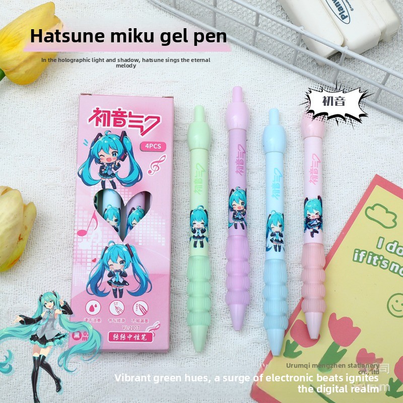 Kawaii Hatsune Miku Jel Kalem  - Gel Ink Pen Set incelemesi ve fiyatı