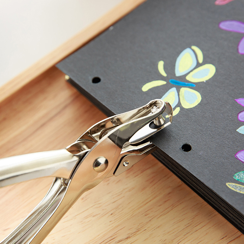 3/6mm Delik Zımba Taşınabilir  - Paper Punch 3 Hole incelemesi ve fiyatı