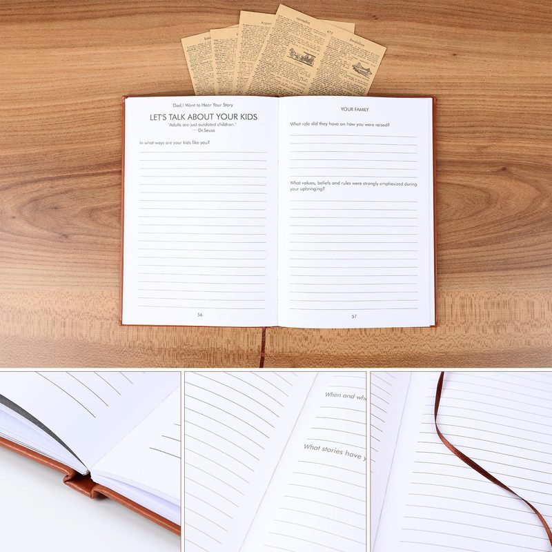 Baba, Hikayenizi Duymak İstiyo - Journal Leather Hardcover incelemesi ve fiyatı