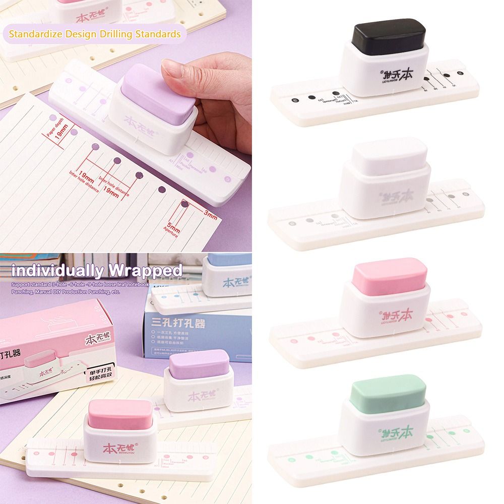 3 Delikli Mini El Delgeç Çok F - Paper Punch 3 Hole incelemesi ve fiyatı