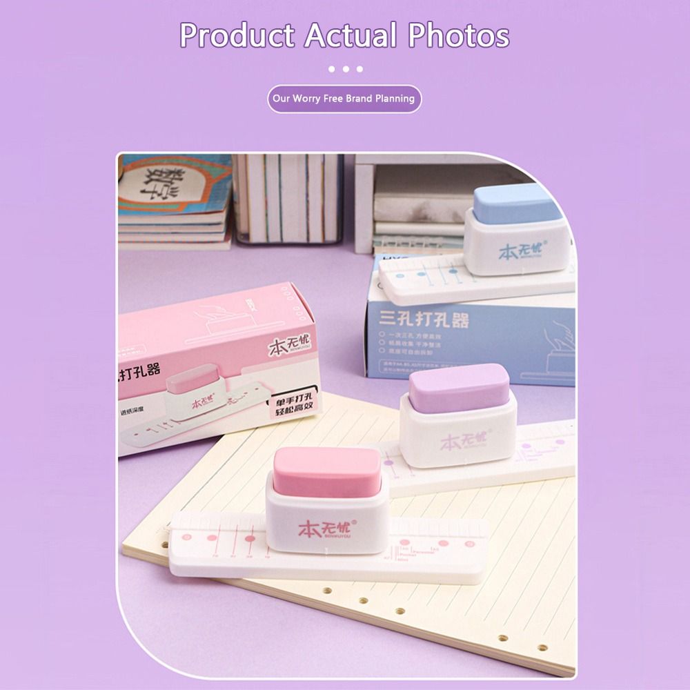 3 Delikli Mini El Delgeç Çok F - Paper Punch 3 Hole incelemesi ve fiyatı
