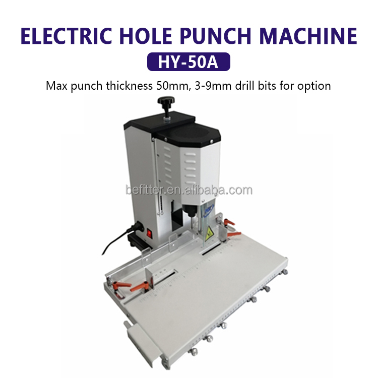 HY-50A Masaüstü Ağır Hizmet Ti - Paper Punch 3 Hole incelemesi ve fiyatı