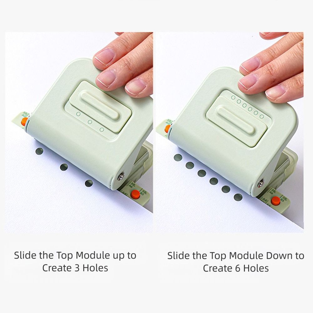 Çok fonksiyonlu 3/6 Delikli Ge - Paper Punch 3 Hole incelemesi ve fiyatı