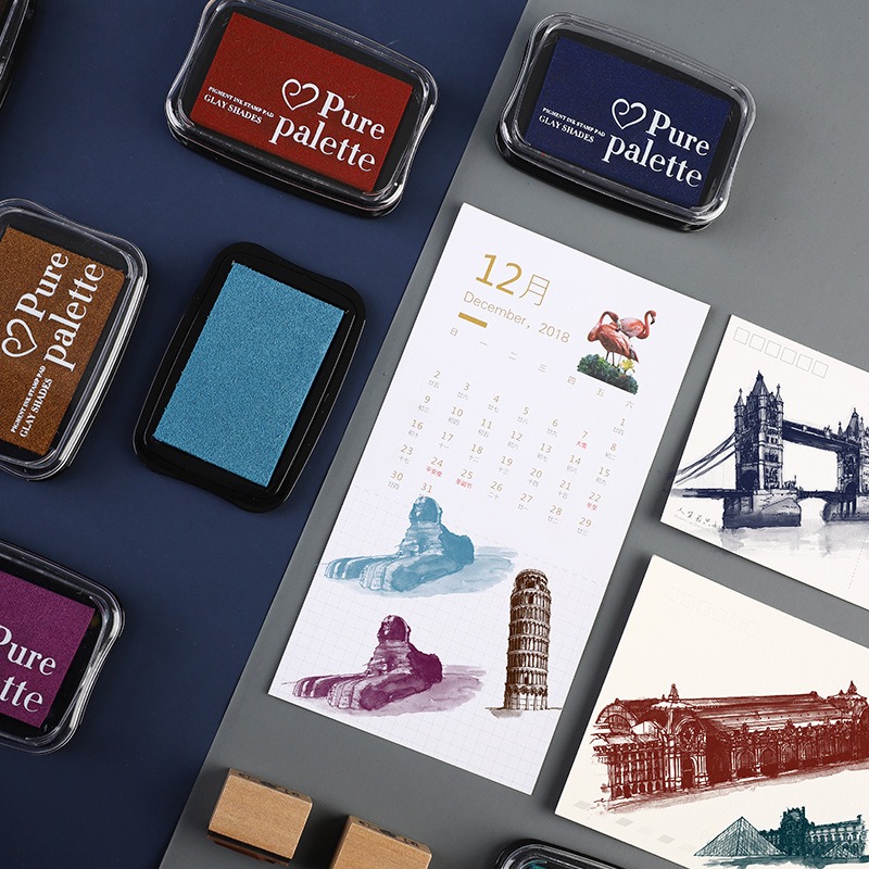 Vintage Renkli Inkpad Stmaping - Self Inking Stamp incelemesi ve fiyatı