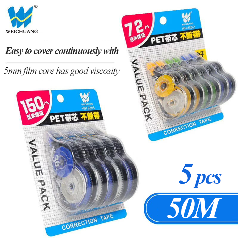 6 adet/takım Okul Düzeltme Ban - Correction Tape Roller incelemesi ve fiyatı