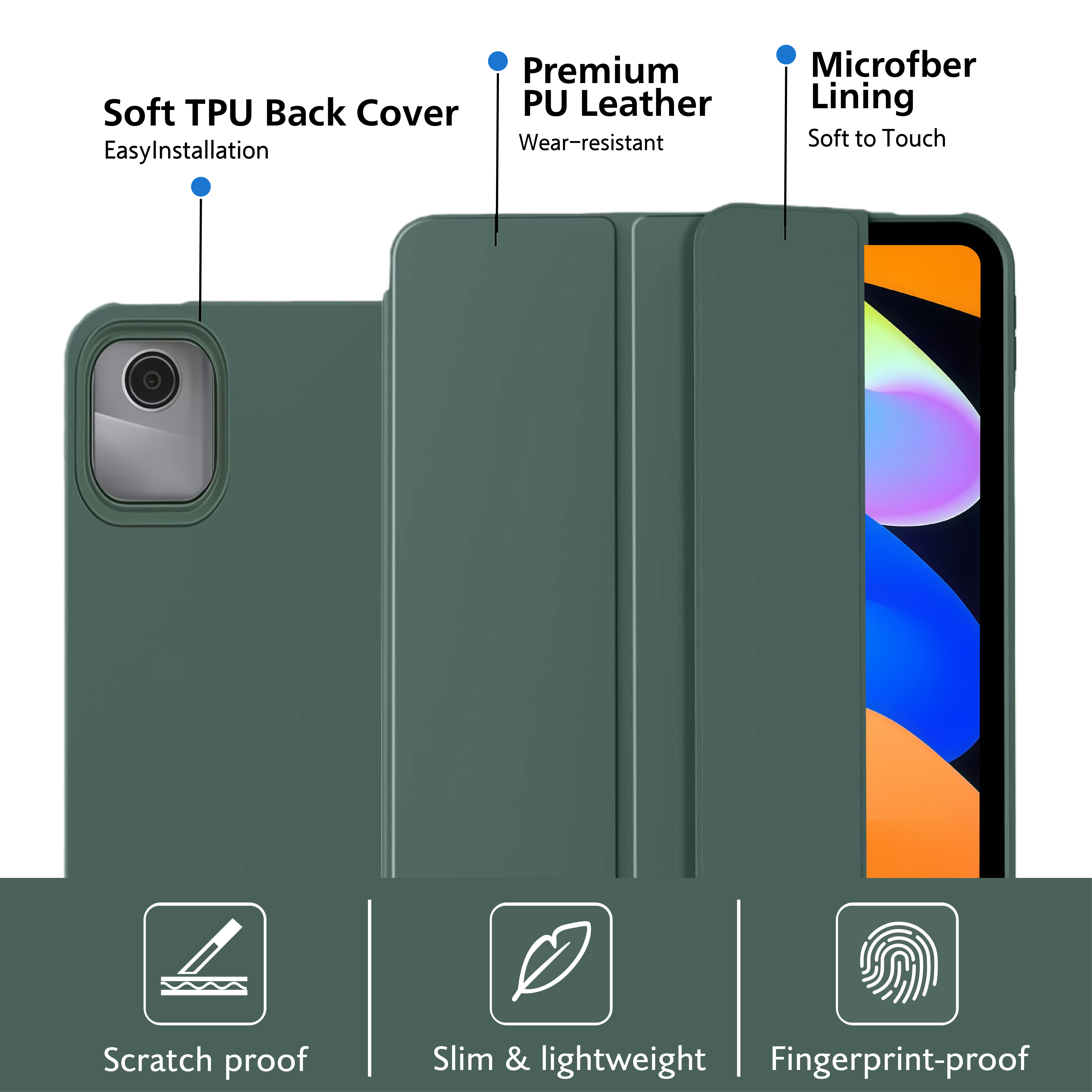 Üç katlı Flip Case Lenovo Tab  - Sticky Note Cube incelemesi ve fiyatı