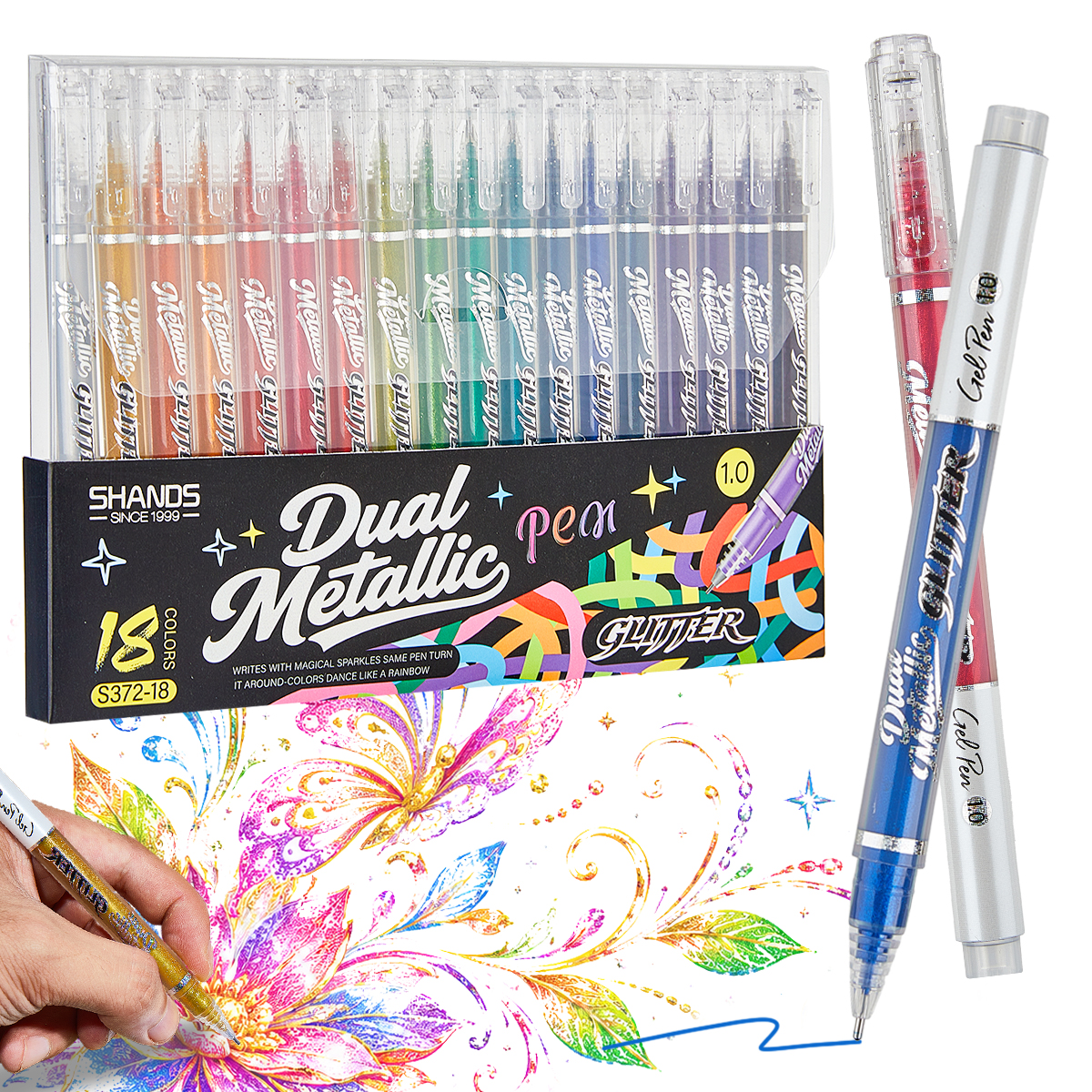 Işıltılı Glitter Jel Kalem Set - Gel Ink Pen Set incelemesi ve fiyatı