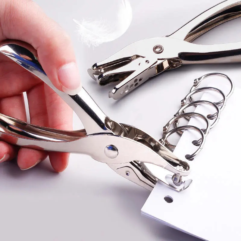 Metal 3/6mm Dairesel Delikli T - Paper Punch 3 Hole incelemesi ve fiyatı