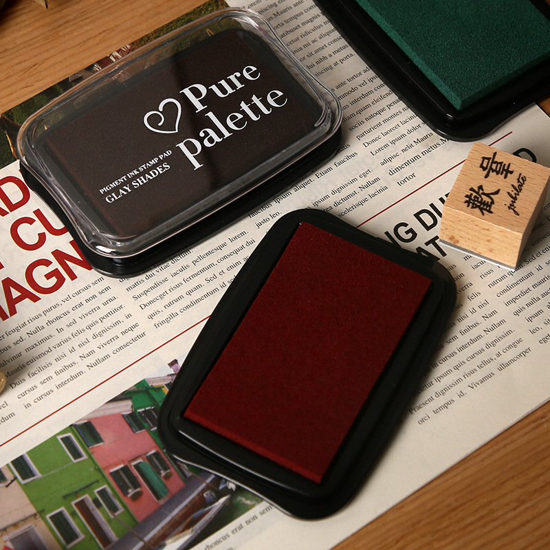 12 renk Vintage Düz Renk Büyük - Self Inking Stamp incelemesi ve fiyatı