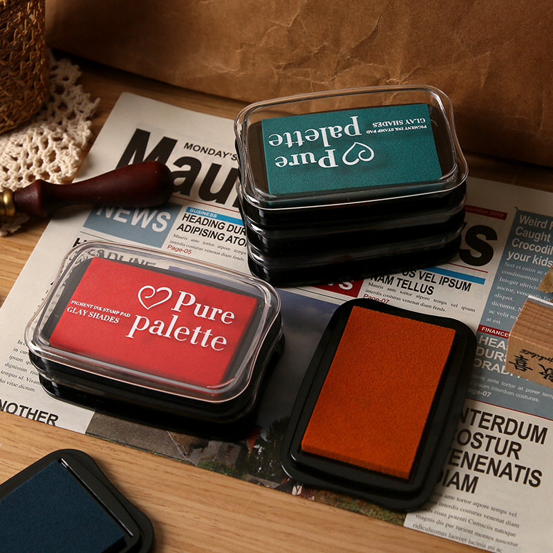 12 renk Vintage Düz Renk Büyük - Self Inking Stamp incelemesi ve fiyatı